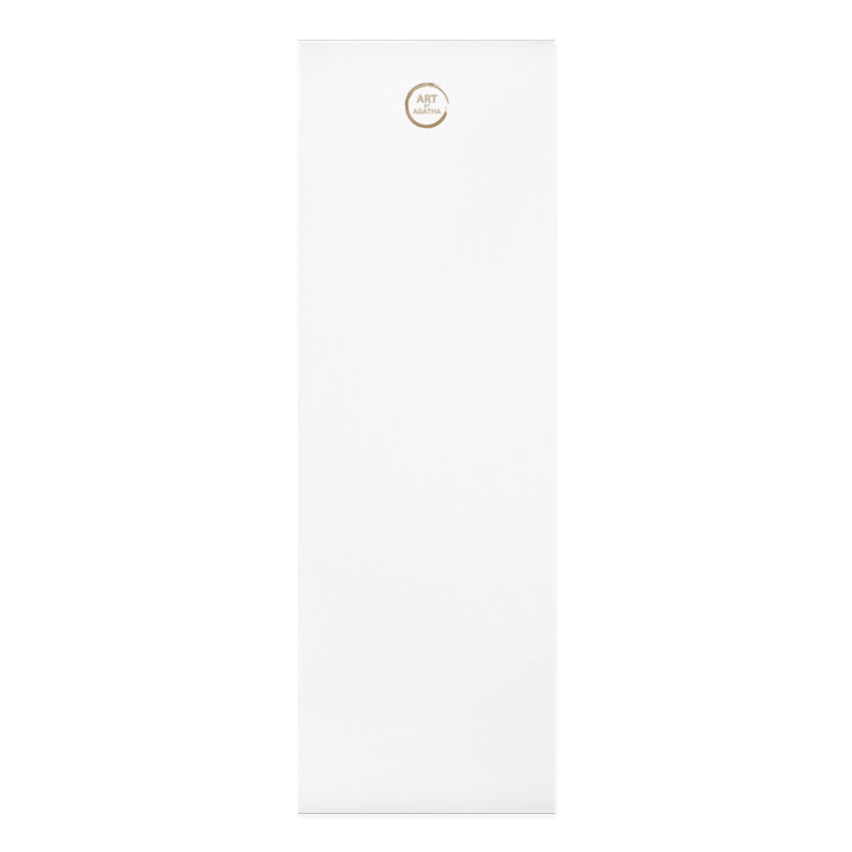 Foam Yoga Mat by Agatha - White