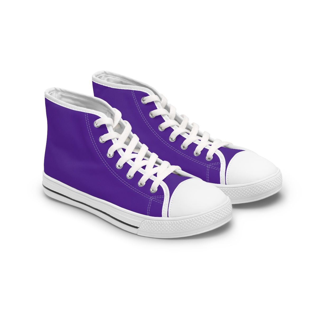 High Top Sneakers by Agatha - Glow Lila