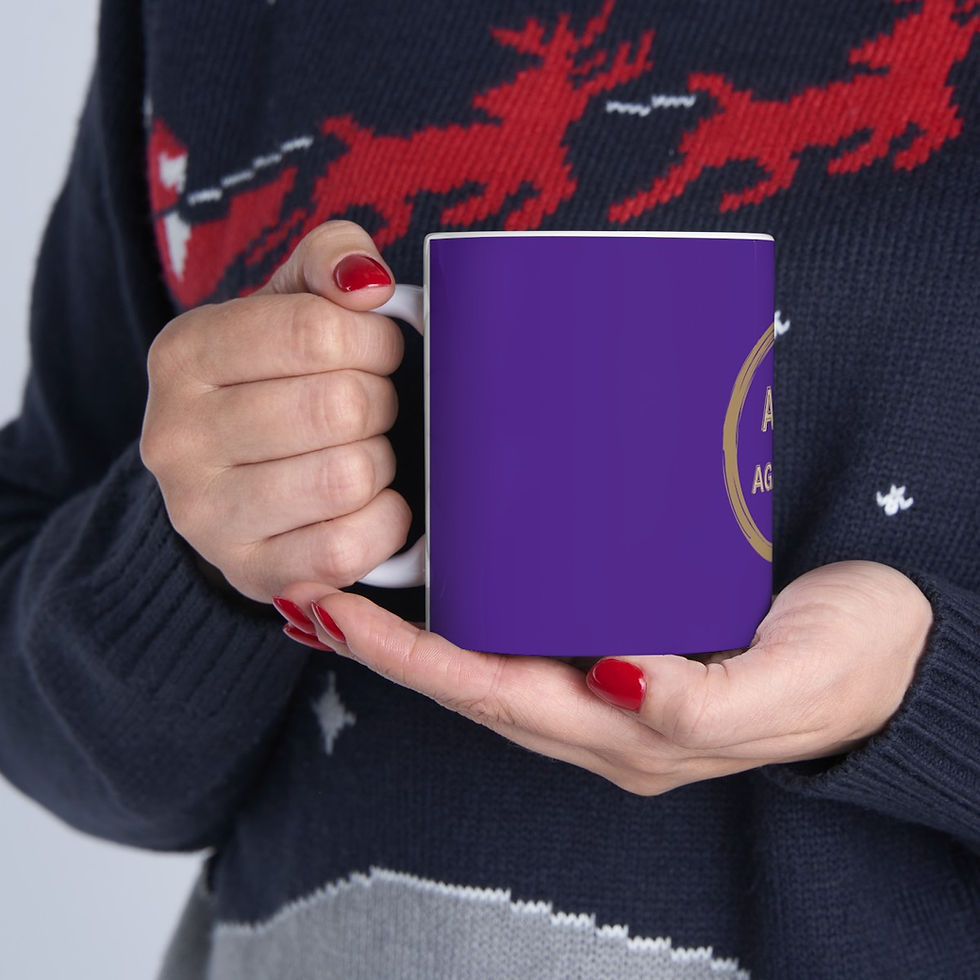 Thumbnail: Ceramic Mug by Agatha - Glow Lila