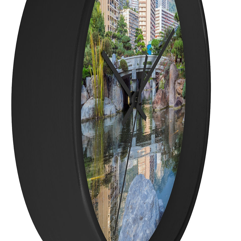 Thumbnail: Wall Clock - Monaco Japanese Garden by Monaco - Life