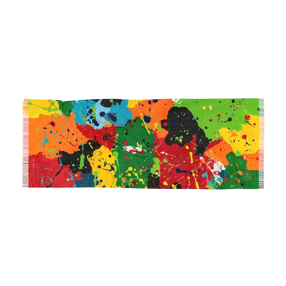 Miniaturbild: Schal by Agatha - Colour Explosion 68cm x 185cm