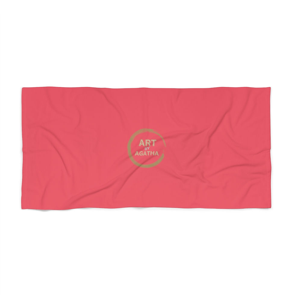 Thumbnail: Beach Towel by Agatha - Fruit Pink