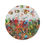 Thumbnail: Round Rug by Agatha - Fancy Flowers III