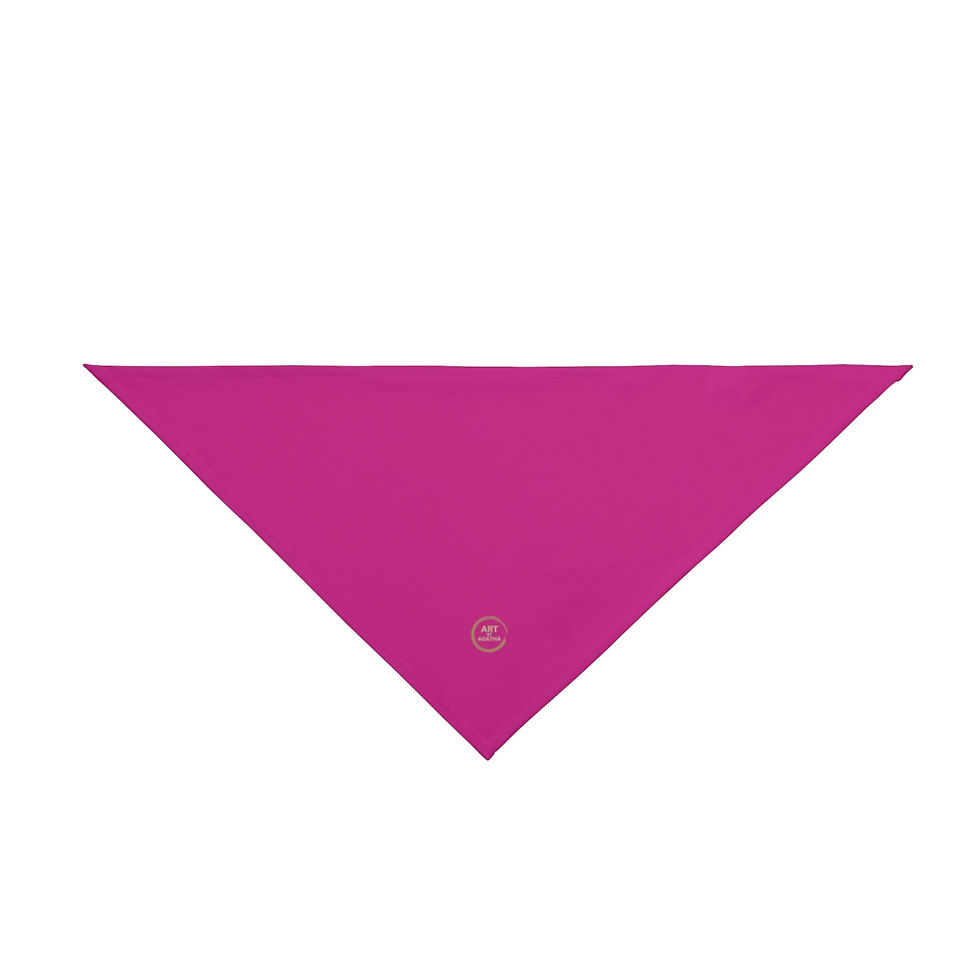 Thumbnail: Pet Bandana by Agatha - Strong Pink