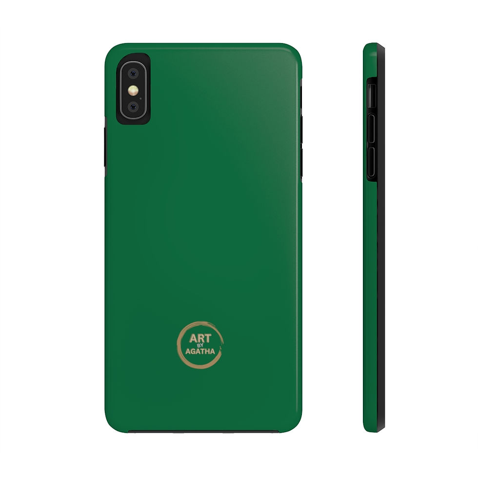 Miniaturbild: Tough Phone Case by Agatha - Pine Green