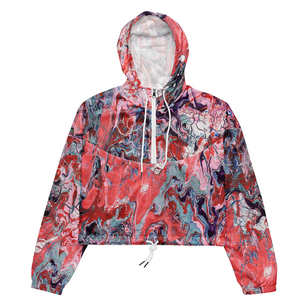 Thumbnail: Cropped Windbreaker by Agatha - Sweet Love