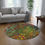 Thumbnail: Round Rug by Agatha - Autumn Glow