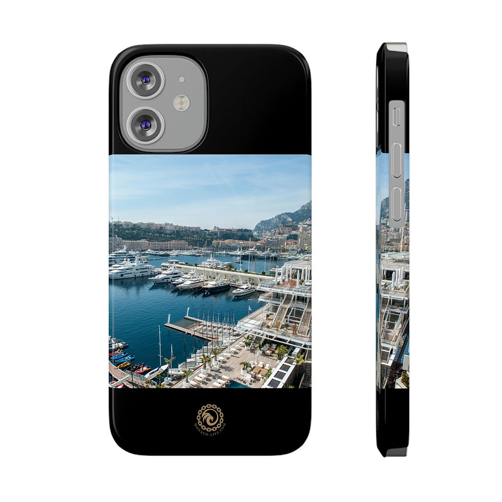 Miniaturbild: Slim Phone Cases - Monaco Yachting by Monaco - Life