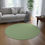 Miniaturbild: Round Rug by Agatha - Night Green