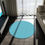 Thumbnail: Round Rug by Agatha - Glow Blue