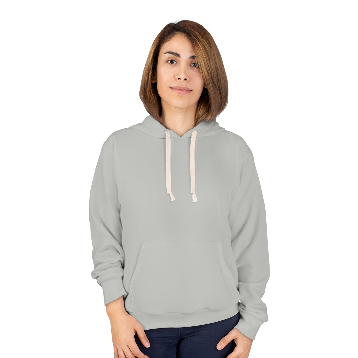 Hoodie by Agatha - Glow Grey