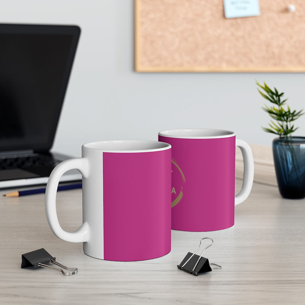 Miniaturbild: Ceramic Mug by Agatha - Strong Pink
