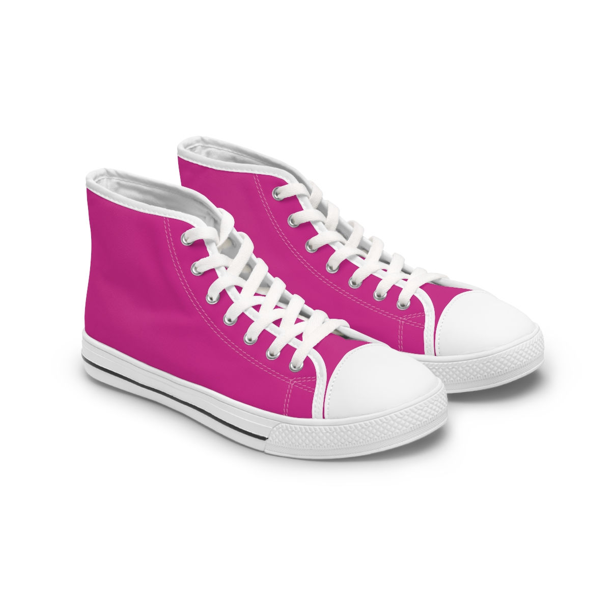High Top Sneakers by Agatha - Strong Pink