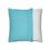 Thumbnail: Square Pillowcase by Agatha - Glow Blue