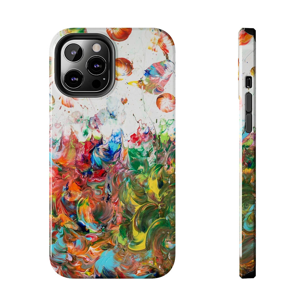Miniaturbild: Tough Phone Case by Agatha - Fancy Flowers III