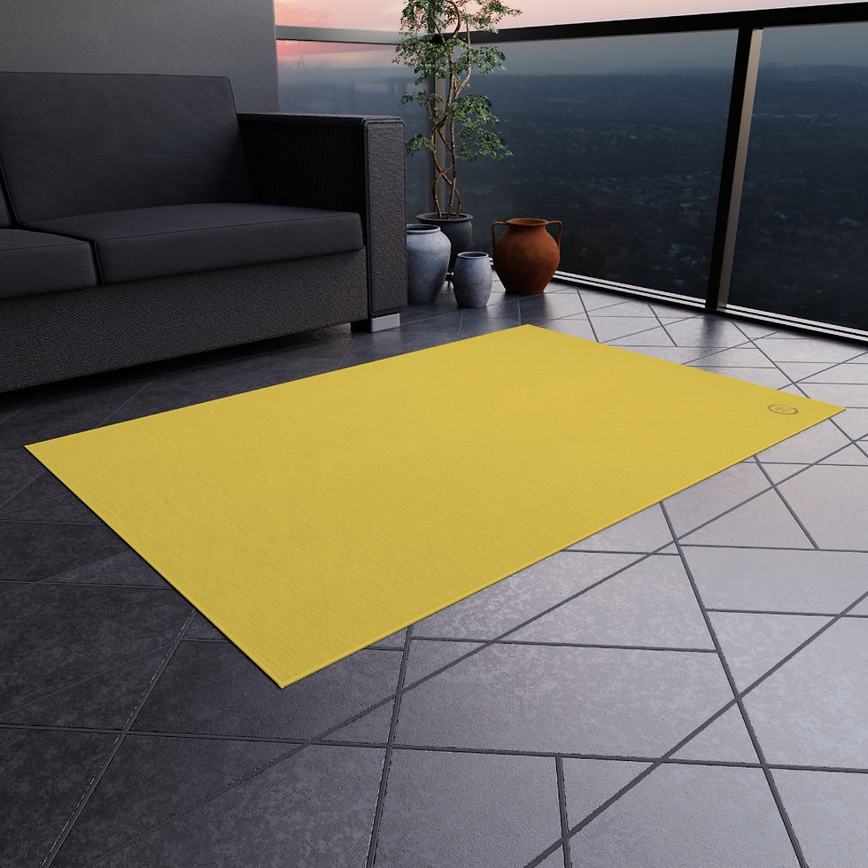 Miniaturbild: Outdoor Rug by Agatha - Sun Yellow