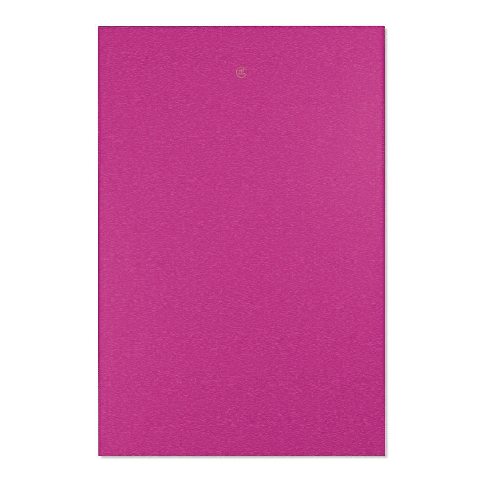 Thumbnail: Area Rug by Agatha - Strong Pink