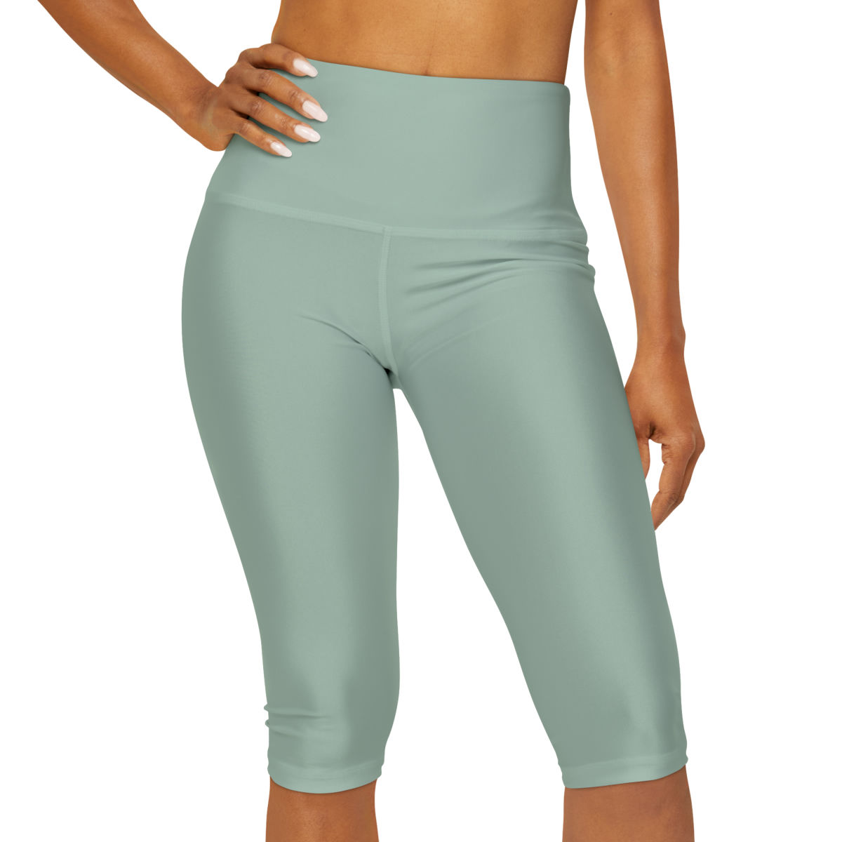 Capri Leggings by Agatha - Light Mint