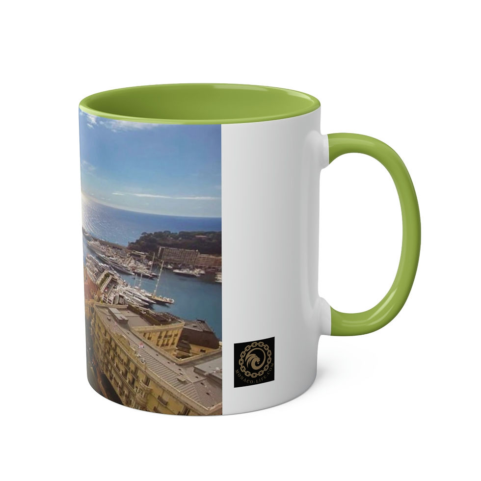 Thumbnail: Two-Tone Coffee Mugs - Seaview Monaco 11oz