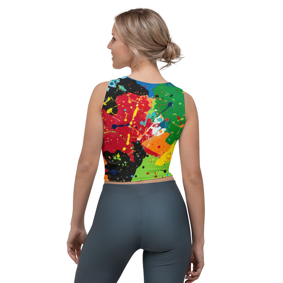 Thumbnail: Crop Top by Agatha - Colour Explosion
