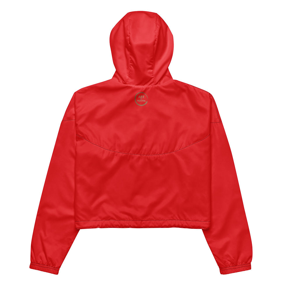 Thumbnail: Cropped Windbreaker by Agatha - Alizarinred