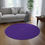Thumbnail: Round Rug by Agatha - Glow Lila