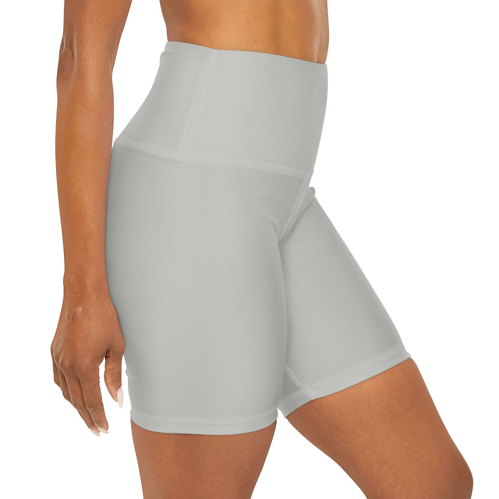 Thumbnail: Yoga Shorts by Agatha - Glow Grey