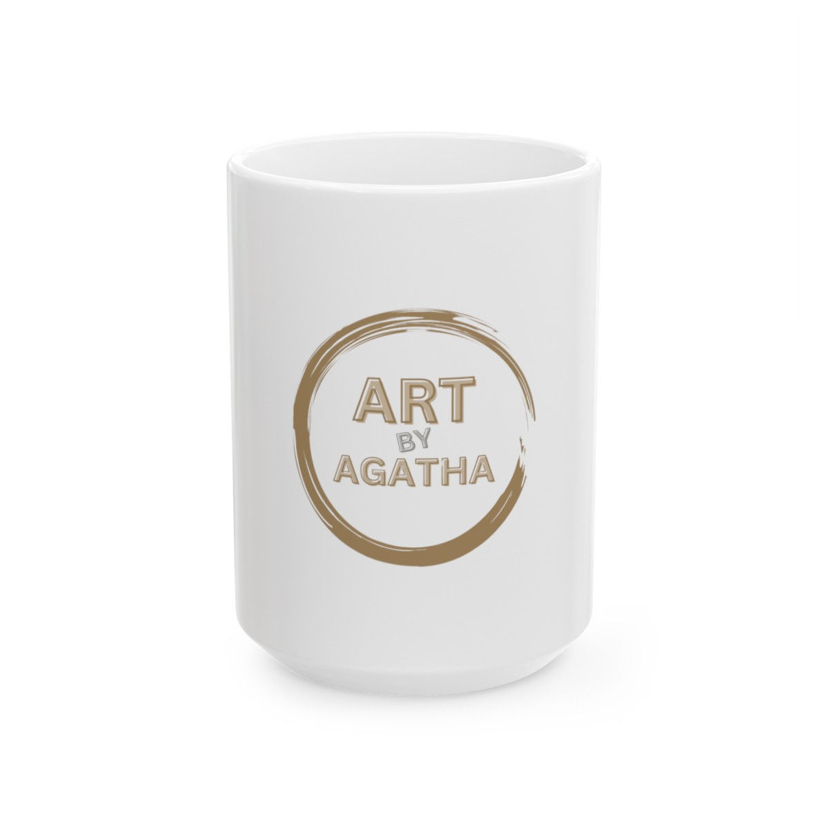 Ceramic Mug by Agatha - White