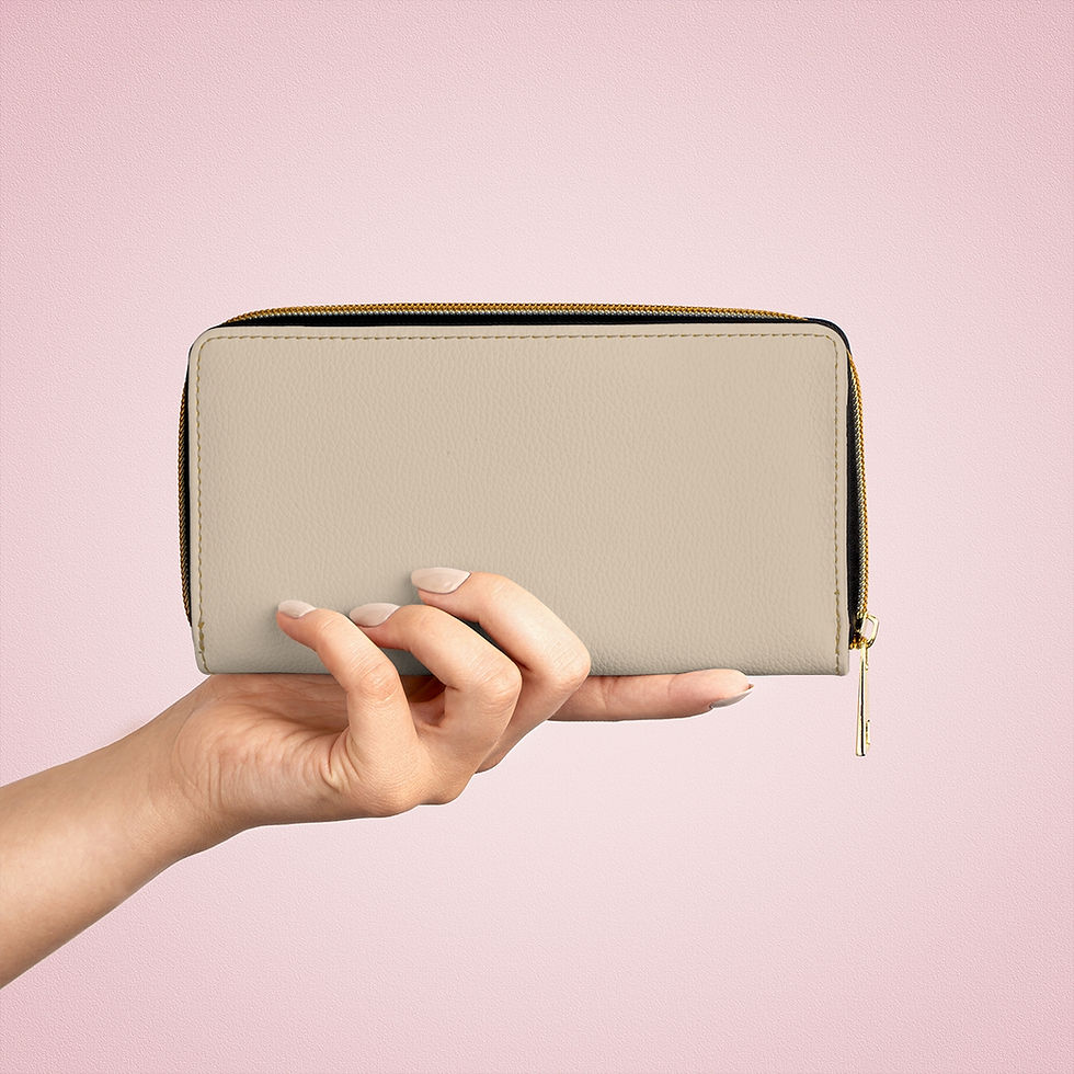 Miniaturbild: Zipper Wallet by Agatha - Creme