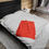 Miniature : Blanket by Agatha - Red Orange