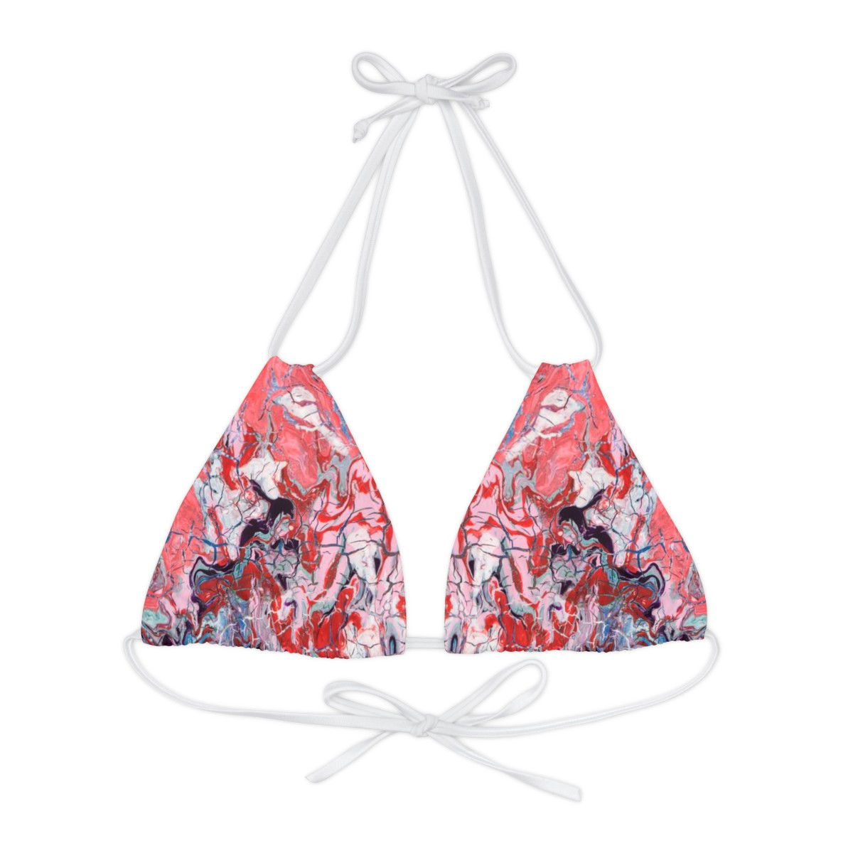 Strappy Triangle Bikini Top by Agatha - Sweet Love
