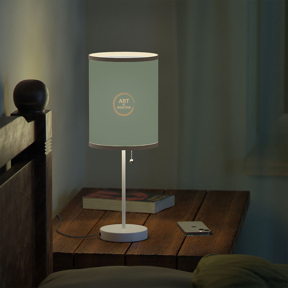 Thumbnail: Lamp on a Stand by Agatha - Khaki