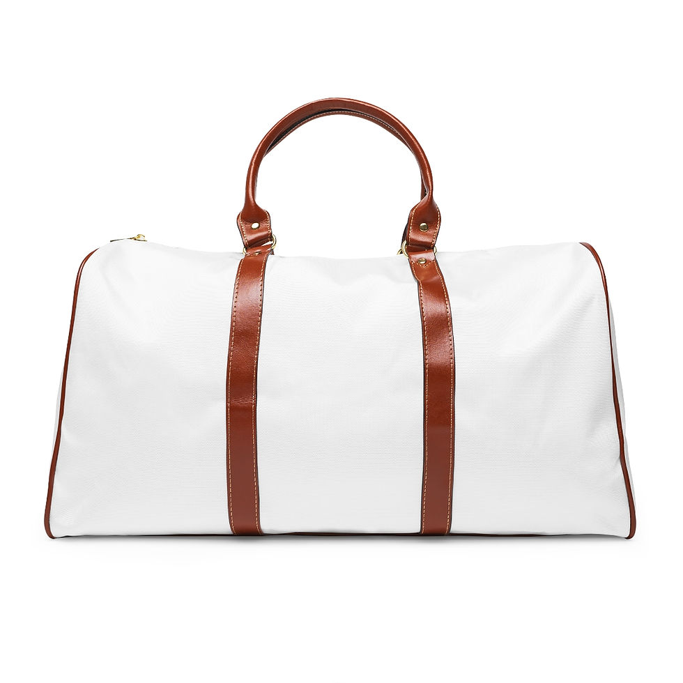 Thumbnail: Waterproof Travel Bag by Agatha - White