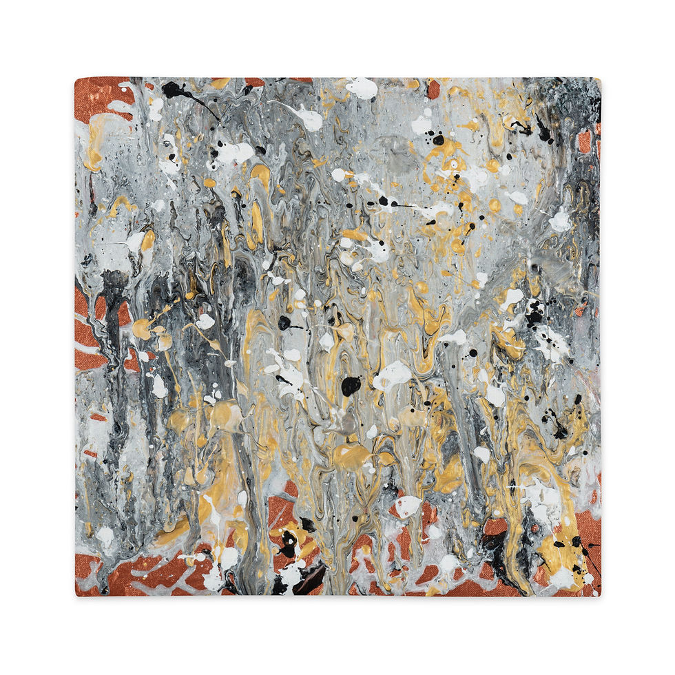 Thumbnail: Premium Pillow Case by Agatha - Metallic Strength