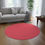 Thumbnail: Round Rug by Agatha - Fruit Pink