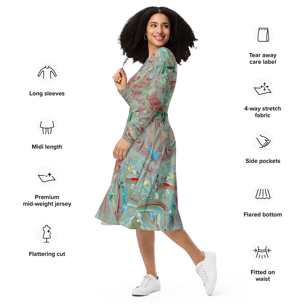 Thumbnail: Midi Dress by Agatha - Colours of Nature