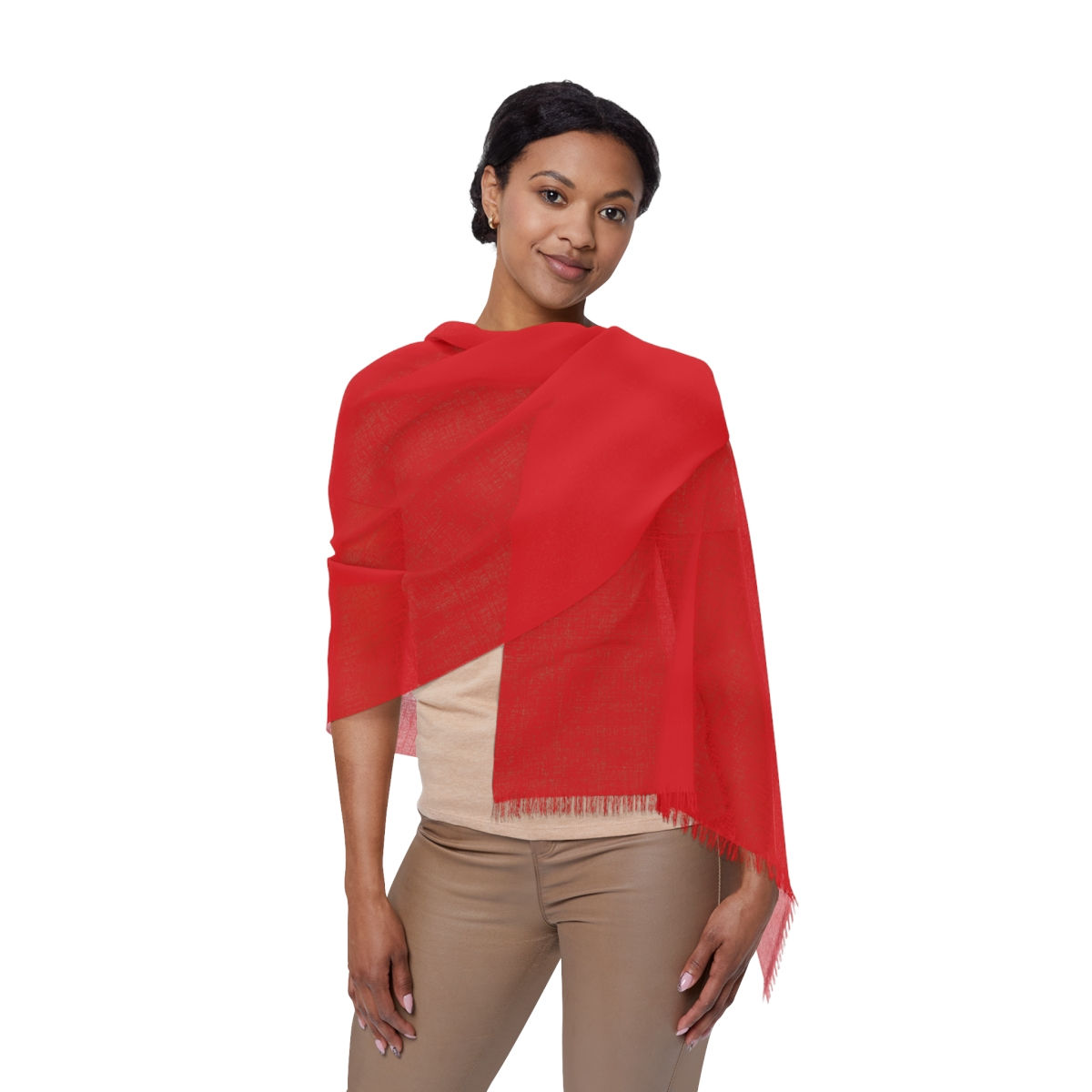 Schal by Agatha - Glow Red 68cm x 185cm