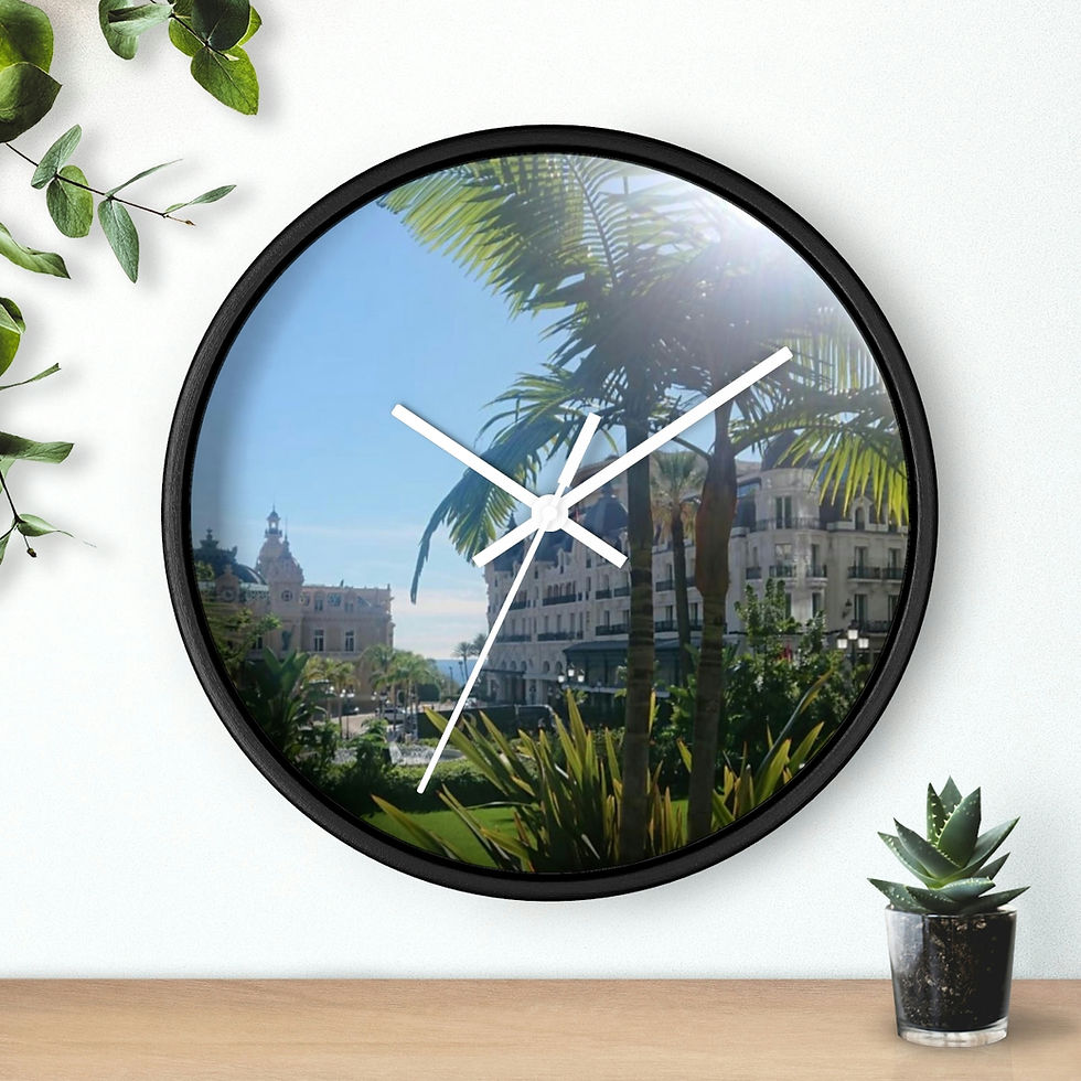 Thumbnail: Wall Clock -  Sunlight Monaco
