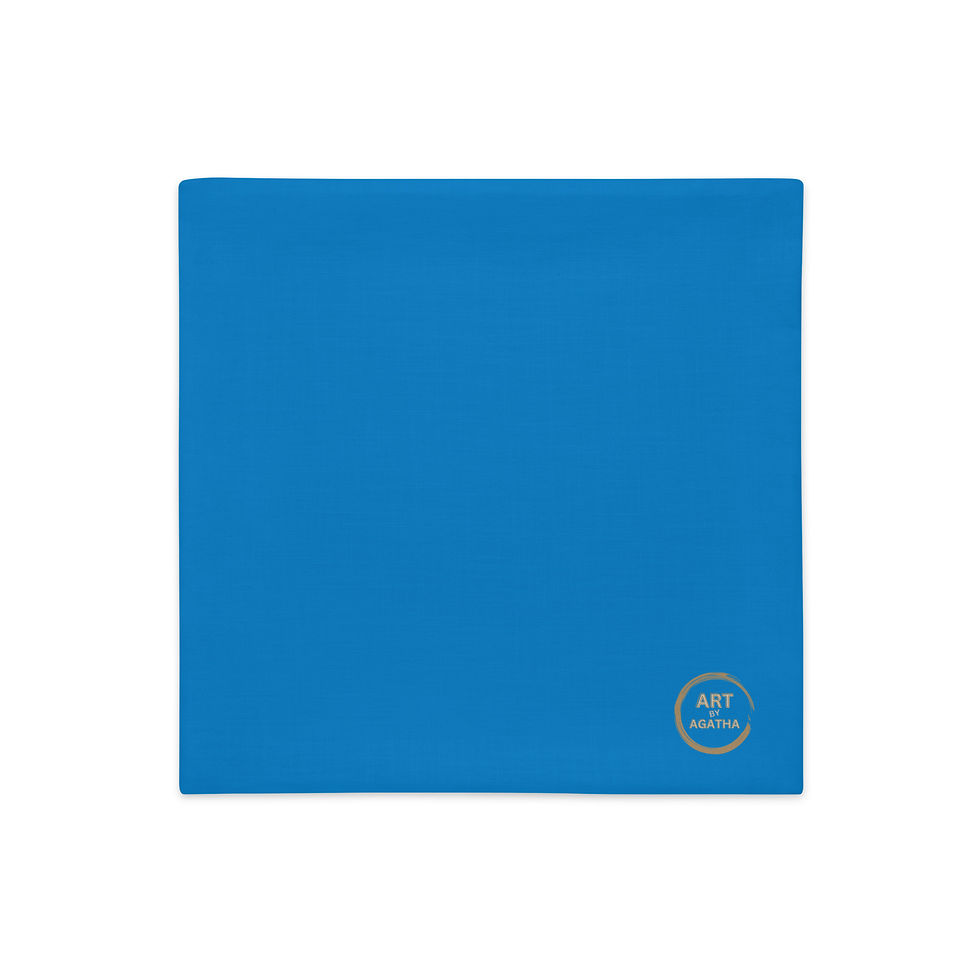 Thumbnail: Premium Pillow Case by Agatha - Navy Blue