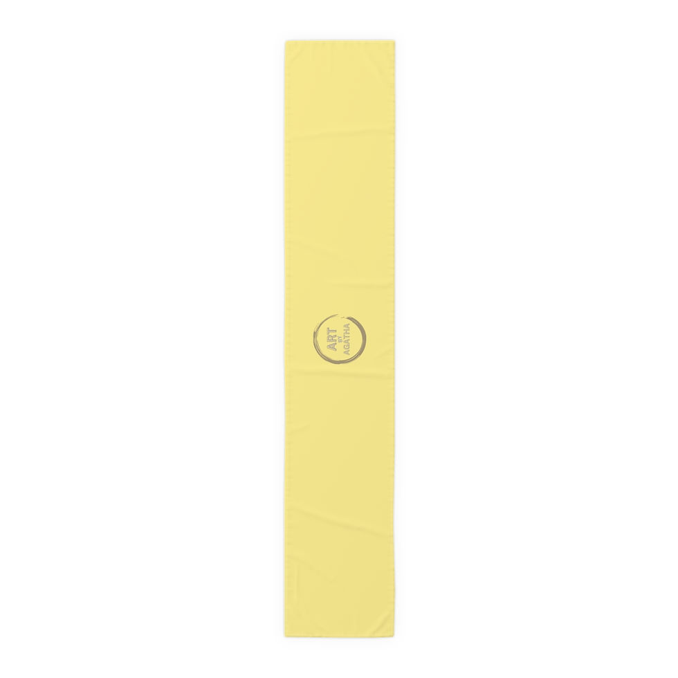 Thumbnail: Table Runner (Cotton, Poly) by Agatha - Sun Yellow
