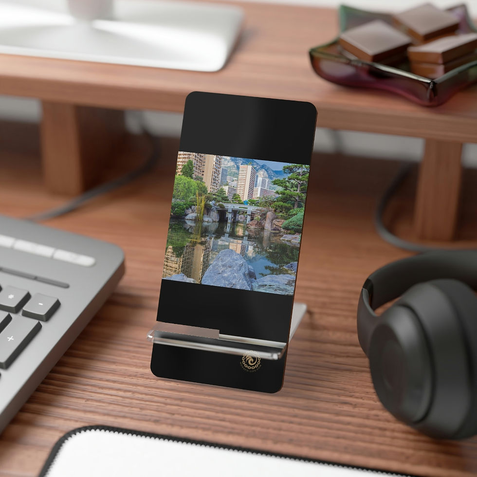 Thumbnail: Mobile Display Stand for Smartphones - Monaco Japanese Garden by Monaco - Life