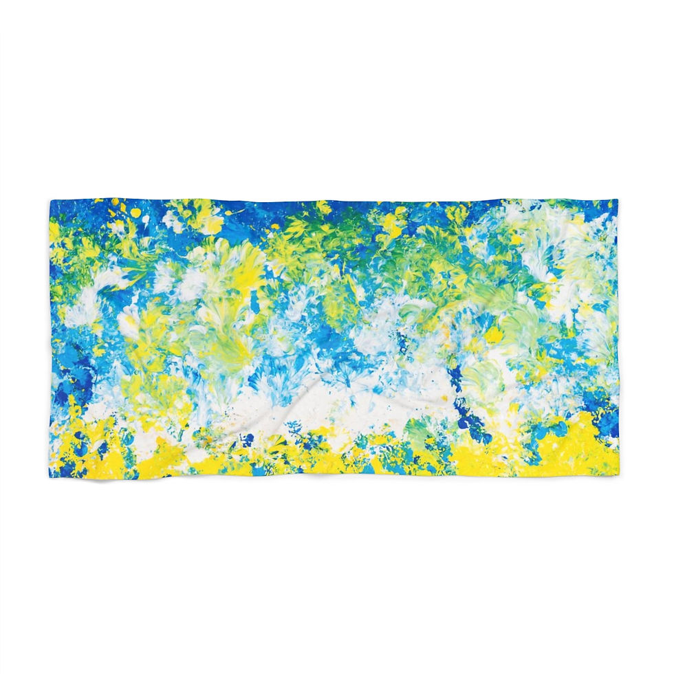 Thumbnail: Beach Towel by Agatha - Summerdream