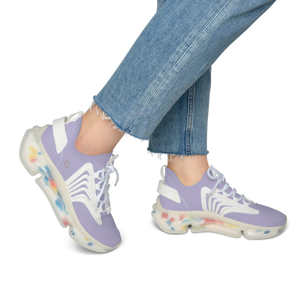 Thumbnail: Mesh Sneakers by Agatha - Lilac