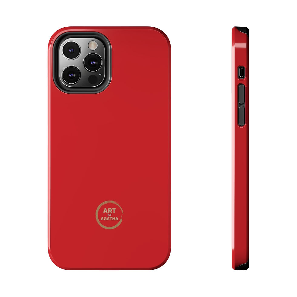 Miniaturbild: Tough Phone Case by Agatha - Glow Red