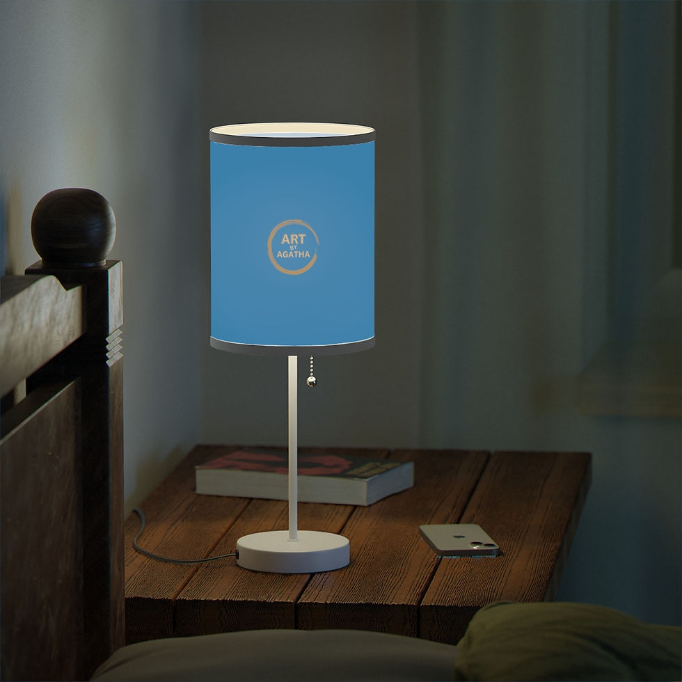 Thumbnail: Lamp on a Stand by Agatha - Ciel Blue