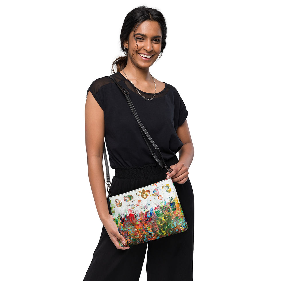 Thumbnail: Crossbody bag by Agatha - Fancy Flowers III