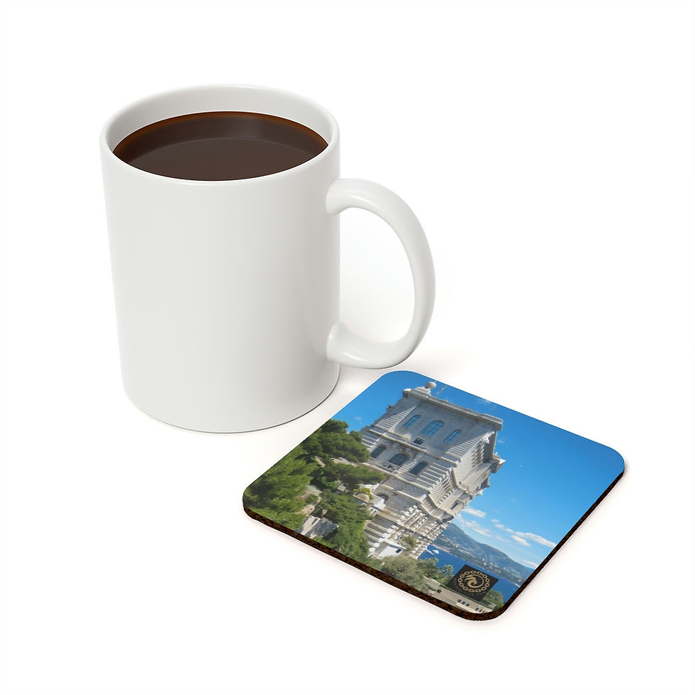 Thumbnail: Cork Back Coaster - Monaco Oceano by Monaco - Life