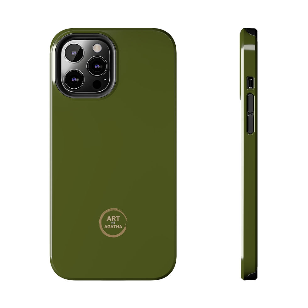 Miniaturbild: Tough Phone Case by Agatha - Moss Green