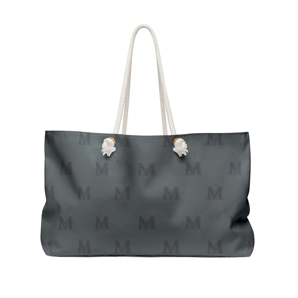 Thumbnail: Weekender Bag Dark Grey by Franco Molito