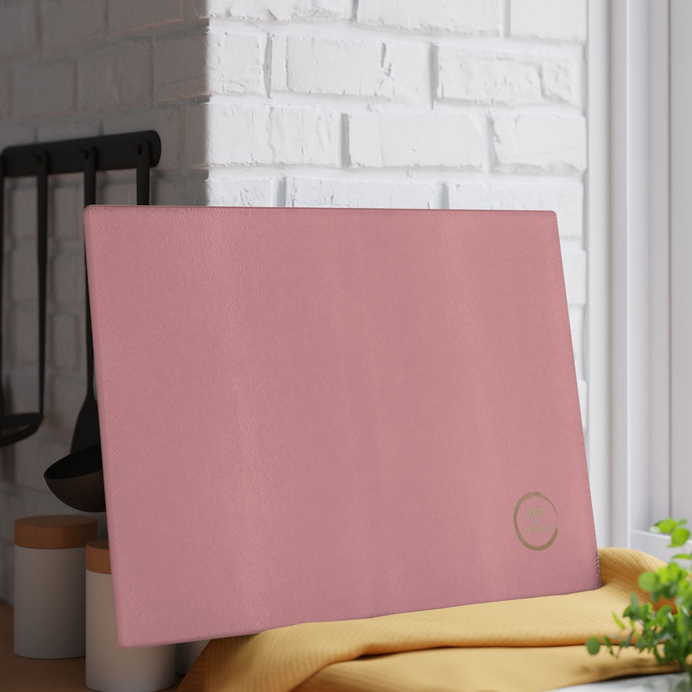 Thumbnail: Glass Cutting Board by Agatha - Rose